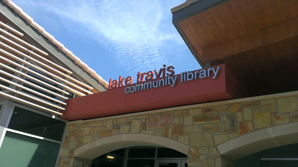 Musician Lisa Clark in Austin at Lake Travis Community Library