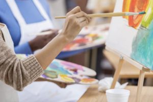 Acrylic Painting Class with Lynn Zwern @ Lake Travis Community Library