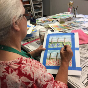 Class: Watercolors @ Contracommon