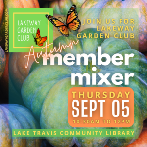 Lakeway Garden Club Autumn Mixer @ Lake Travis Community Library